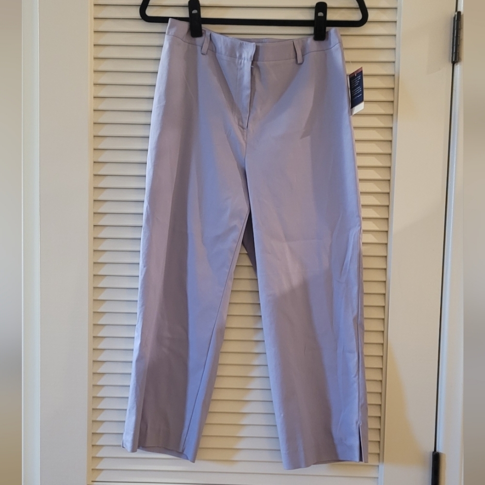 Charter Club - (NWT) Lavender Lightweight Cropped Length Pants